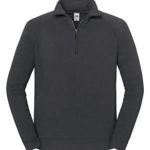 Iconic Premium Zip Neck Sweat, miniatyr 6